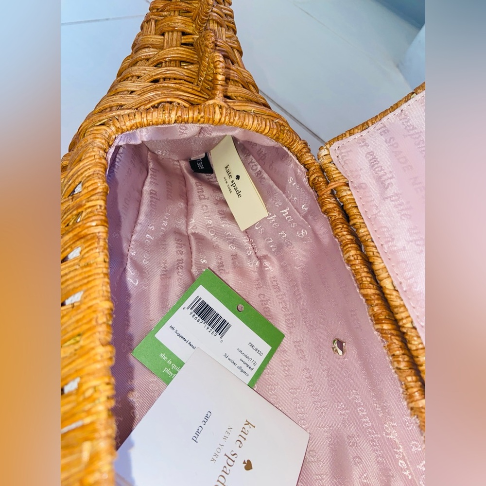 Kate Spade Swamped Alligator Handbag - Picture 6 of 13